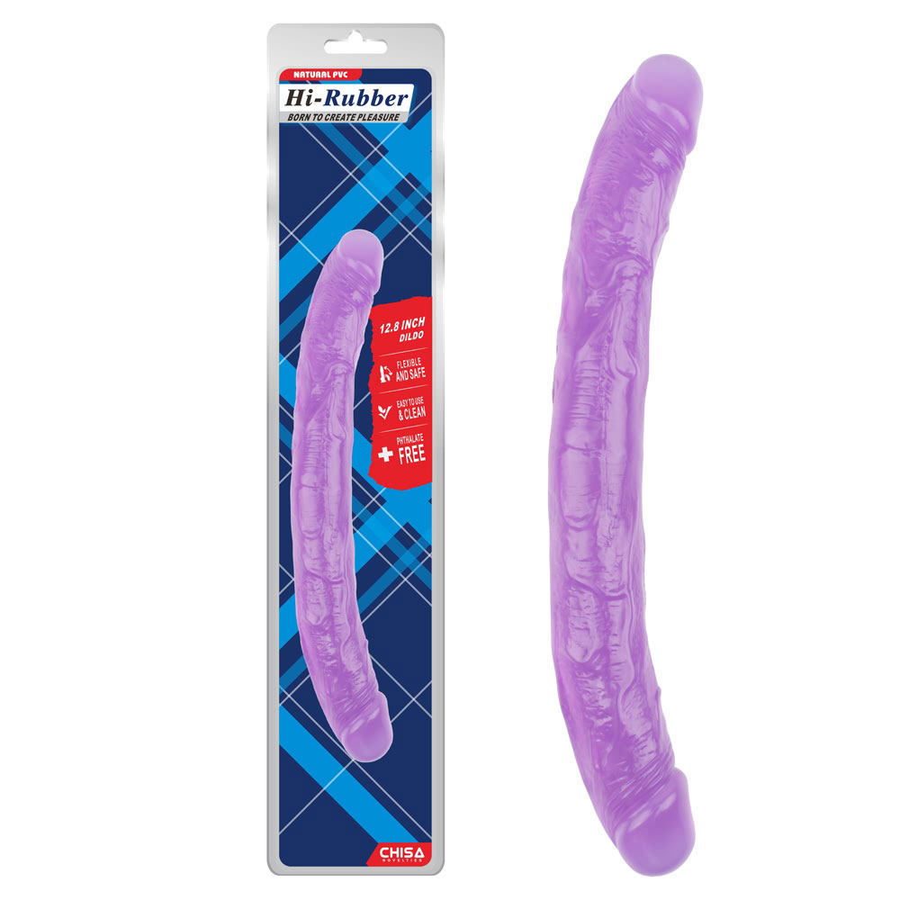 Dildo da 12,8 pollici-viola