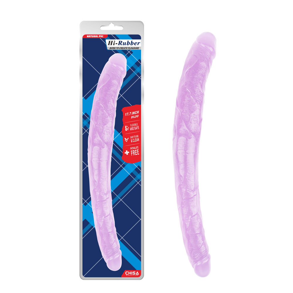 Dildo da 17,8 pollici-viola