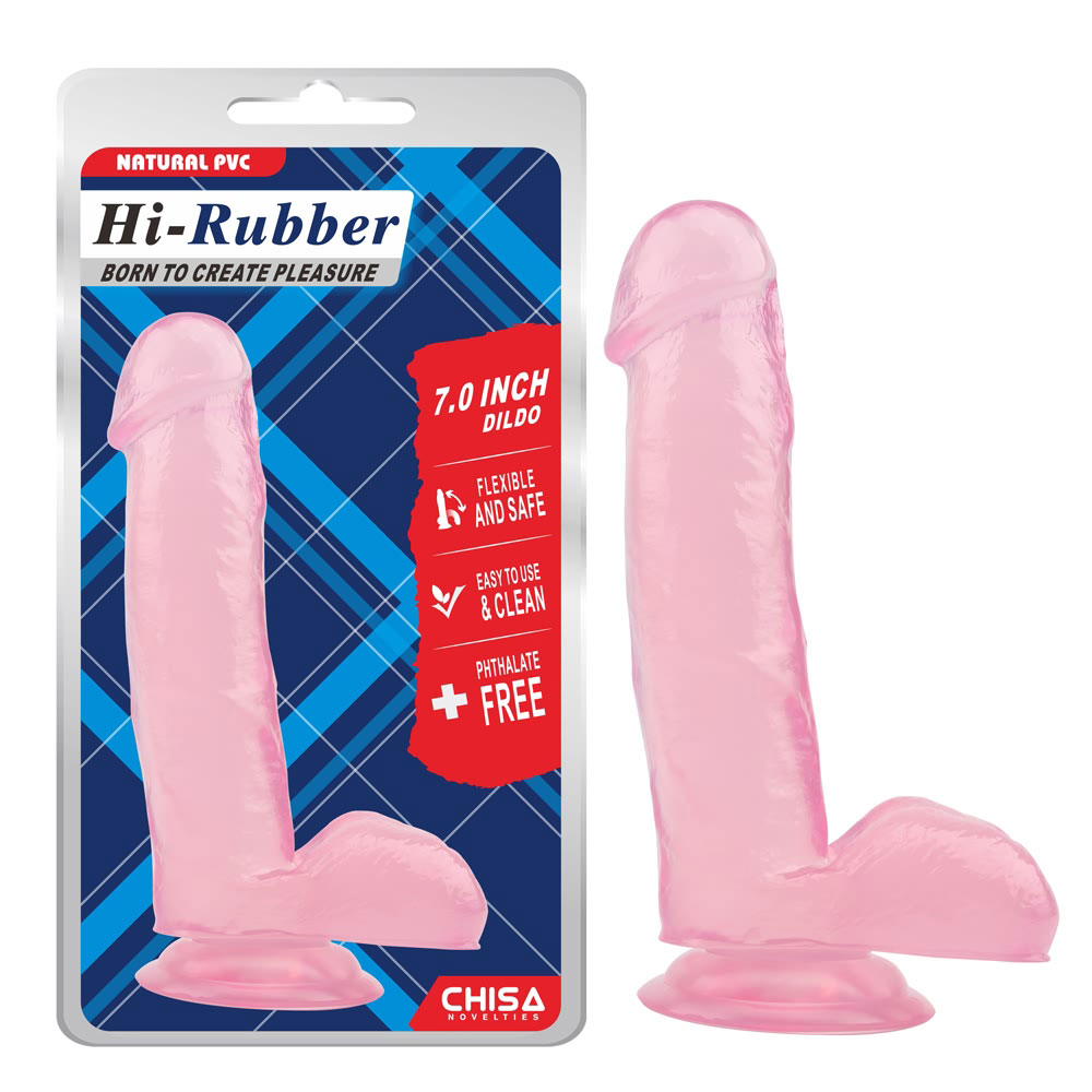 Dildo da 7,0 pollici-rosa