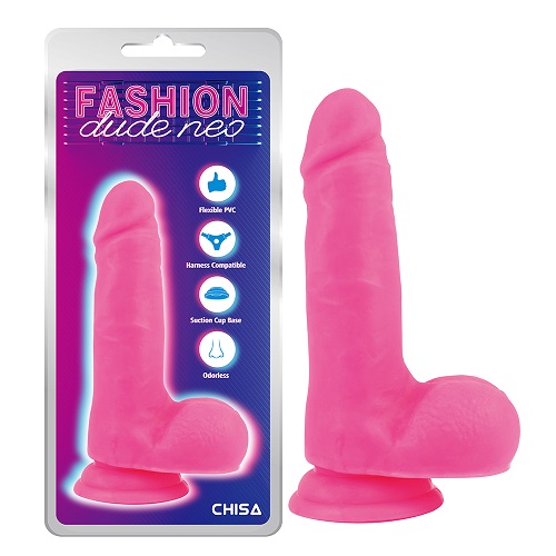 Dildo a doppia densità da 7 pollici rosa