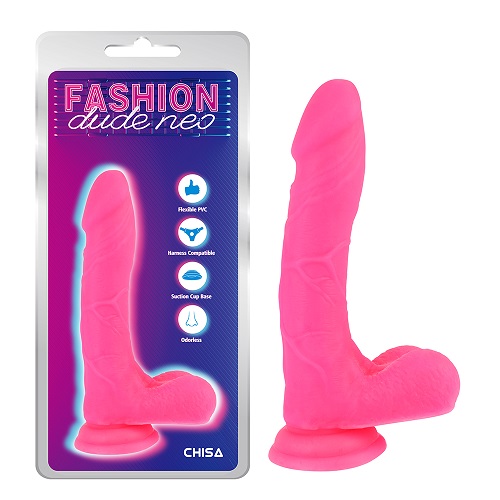 Dildo a doppia densità da 20,3 cm rosa