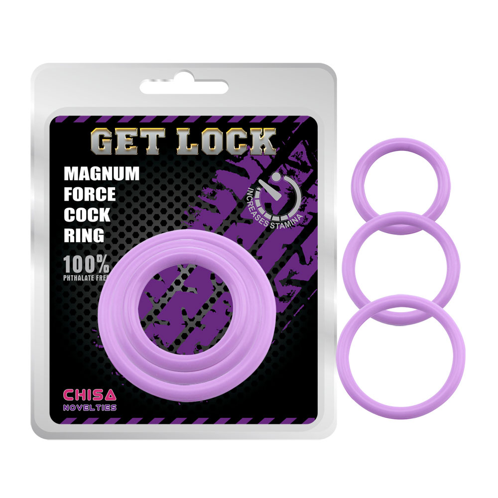 Magnum Force Cock Ring-Viola